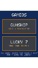 gameos running on the M5StickC-PLUS2 silhouette